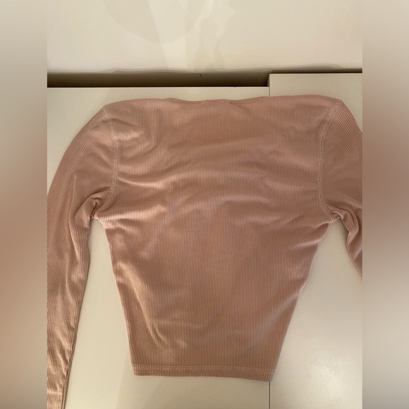 Tie up baby pink top - Picture 3 of 3